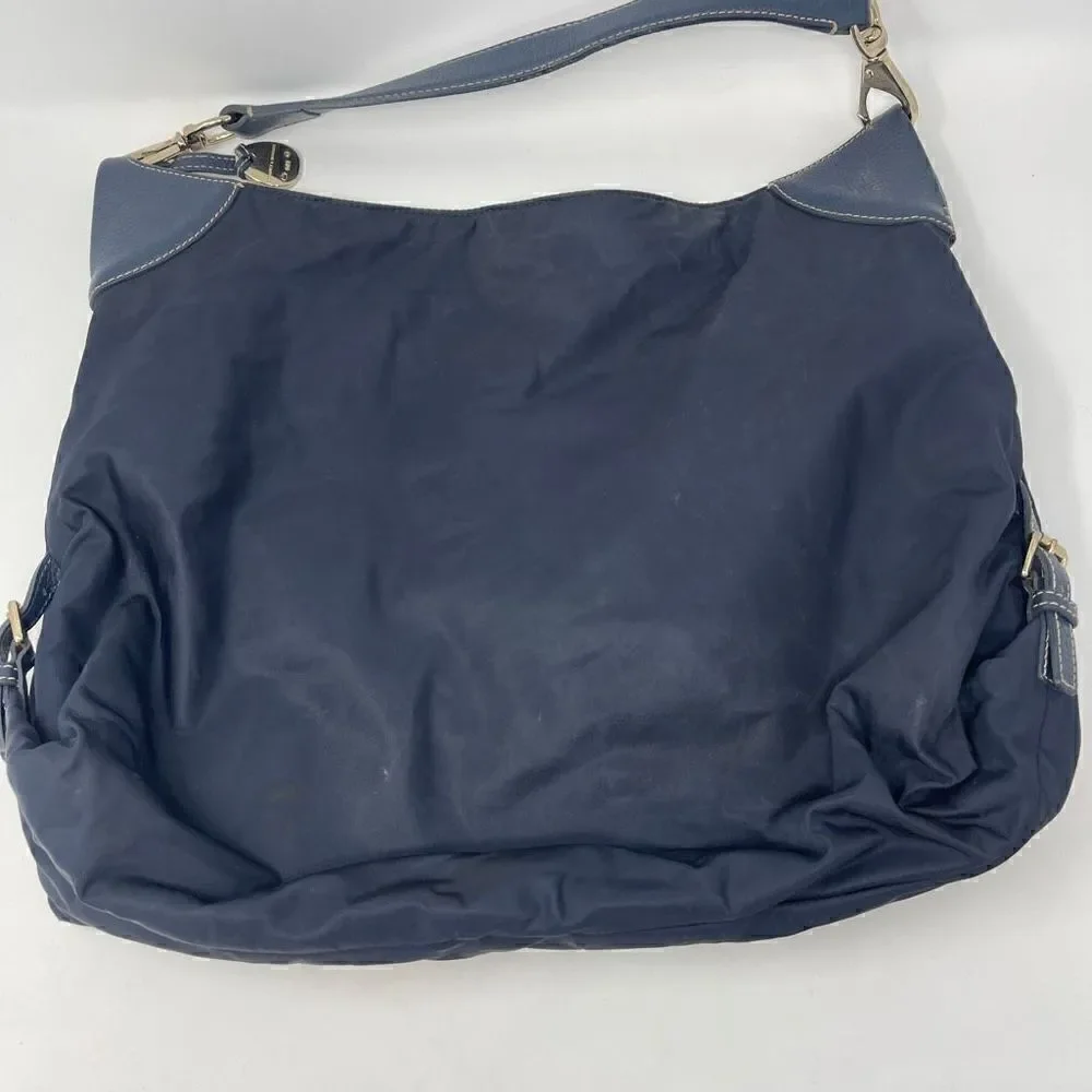 Dooney & Bourke Women’s Navy Blue Detachable Top Handle Hobo Bag